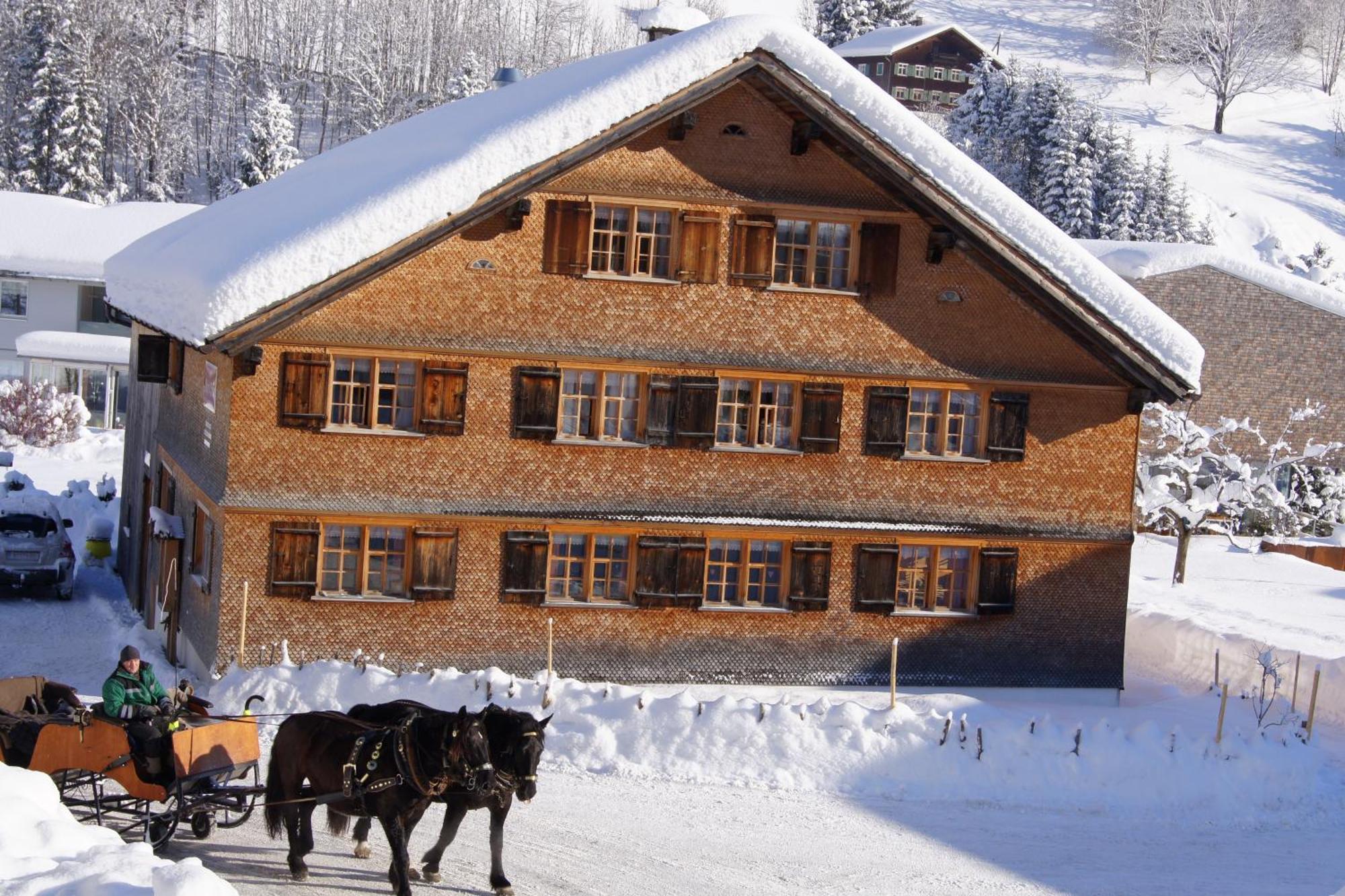 Naze'S Hus Mellau Hotel Buitenkant foto